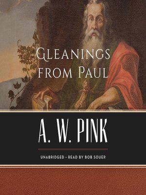 cover image of Gleanings from Paul